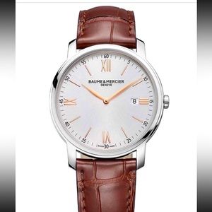 Baume & Mercier Classima men’s wrist watch 10144. NWT, still in box, never worn!